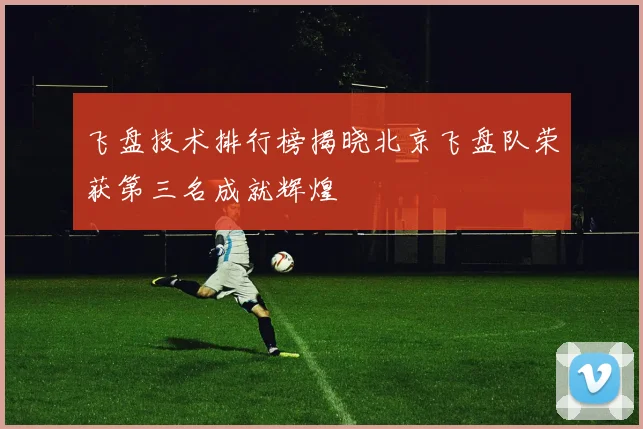 飞盘技术排行榜揭晓北京飞盘队荣获第三名成就辉煌